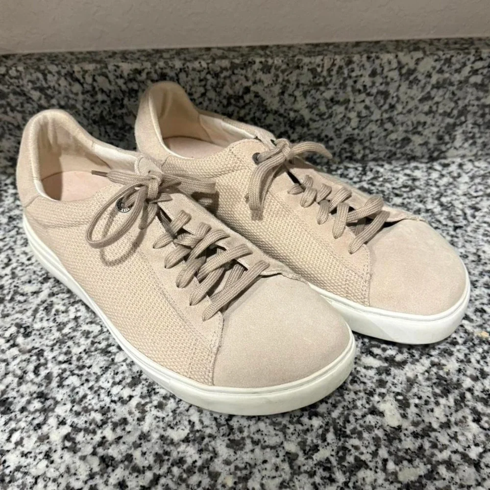 Birkenstock Bend Low Sneakers Sandcastle Beige EU 42 Men's 9 Women's 11 Wide - Picture 2 of 6